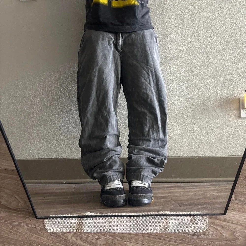 Vintage Y2K/2000s Grey Carhartt Workwear Skater Carpenter Pants! 35x31